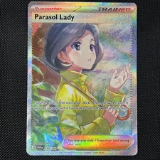 Pokémon TCG Parasol Lady SIR Paradox Rift 255/182