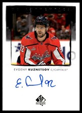 2022-23 SP Authentic UD Authentics Auto Evgeny Kuznetsov Auto Colorado Avalanche