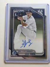 2024 Bowman Chrome 1st Auto Gage Ziehl CPA-GZ