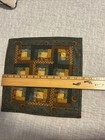 Handmade Fold & Stuff Log Cabin Quilt Table Mat, Lori Walker, Reva, Madison, VA — photo 1