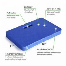 Extra Thick Kneeling Pad High Density Foam Garden Knee Mat Cushion UK
