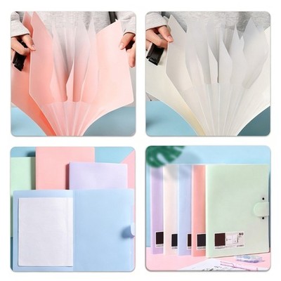 A4 Paper Storage Organizers File Folder for Class Note, Bills and Office