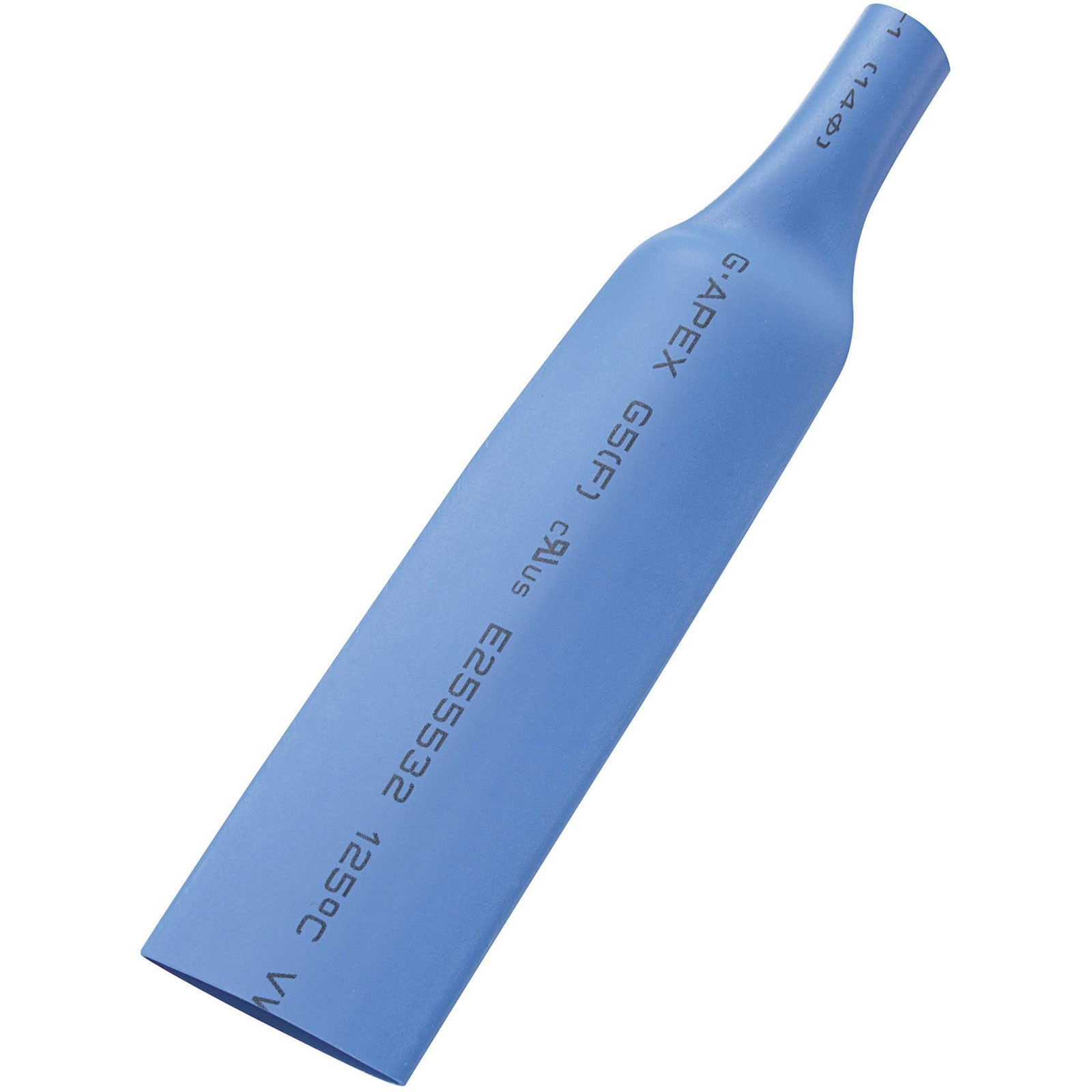 TruComponents Heatshrink Blue 25mm 12.50mm Shrinkage:2:1 5 m