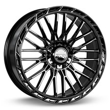 Rtx Vice Wheels 20x9 18 6x139.7 106.1 Black Rims Set Of 4 Rtx Vice Wheels 20x9 18 6x139.7 106.1 Black Rims Set Of 4