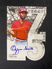 2026 Topps Series 1 - 75 Years of Topps Die-Cut Autographs Ozzie Smith #75YA-OS