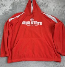 Vintage Y2K Ohio State Buckeyes Pullover Hoodie Men s Size XL Red