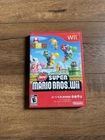New Super Mario Bros. Wii (Nintendo Wii, 2009) CiB Complete Tested Fast Ship!