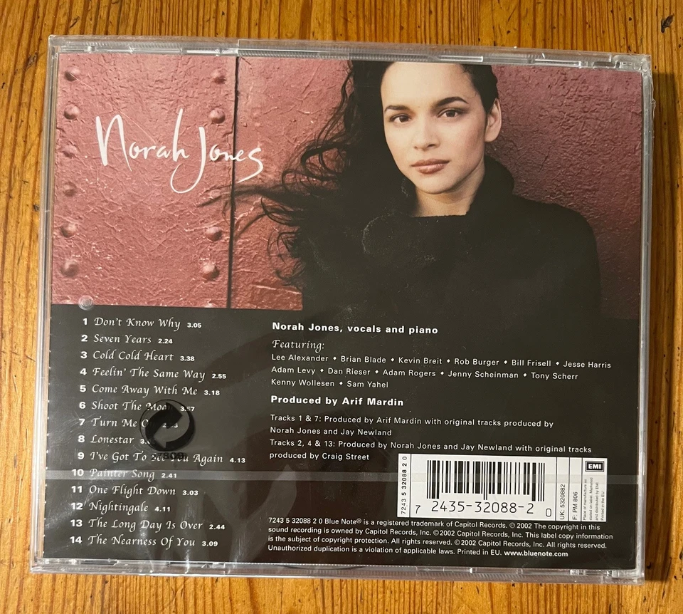 come away with me - Norah Jones, CD 💿 2002 - in der Originlverpackung - Bild 2 von 2