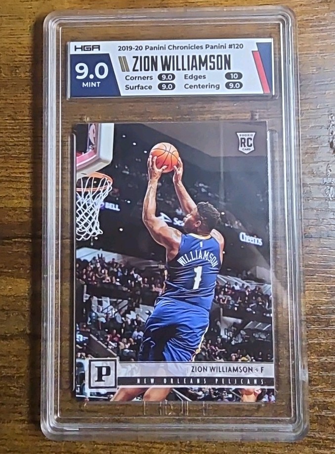 2019-20 Panini Chronicles Zion Williamson RC - #120  - Graded 9 Mint