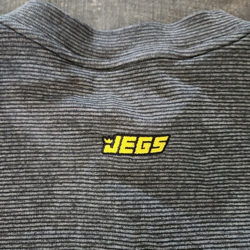 Nike Jegs Racing Aeroready Polo Shirt Blade Collar Mens 2XL Performance Auto - Picture 8 of 9
