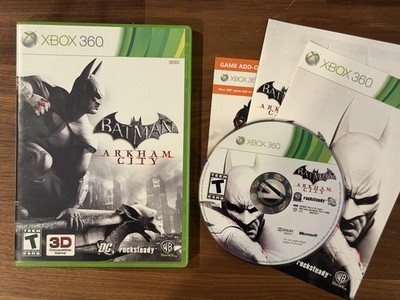 Batman: Arkham City (Microsoft Xbox 360, 2011) Complete CIB Tested