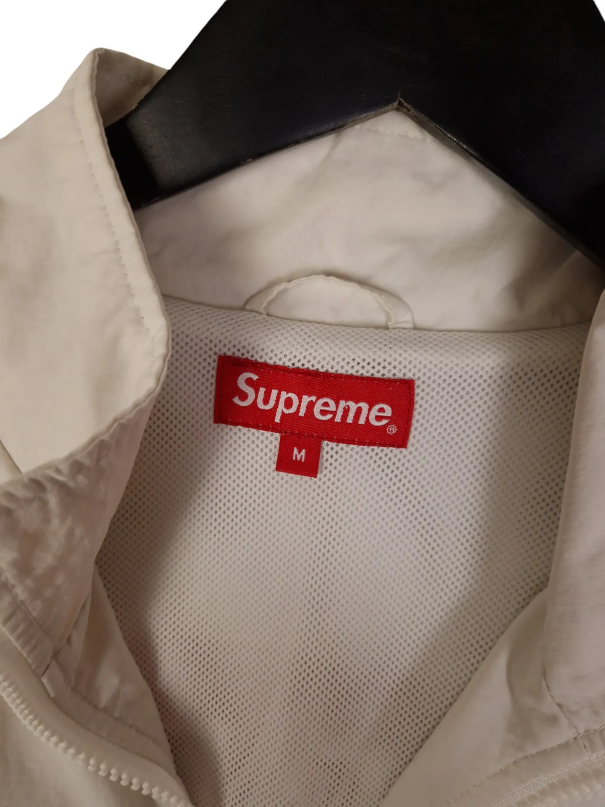 Supreme Arc Shell Jacket Size Medium In White Men's Lightweight Track Top thumbnail 5
