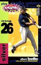 Albert Belle 1995 Collector's Choice #CG2 Indians MLB READ FREE SHIPPING