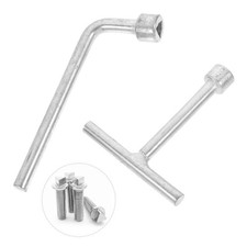 2 Pcs Triangle Anti Theft Screw Special Spanners Stainless Steel
