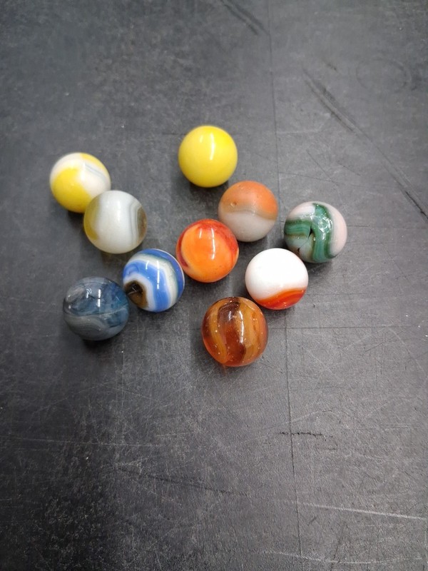 Vintage Marbles Lot of 10