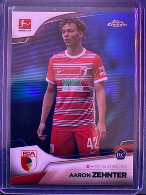 Topps Chrome Bundesliga 22/23 FC Augsburg Aaron Zehnter (RC) /180