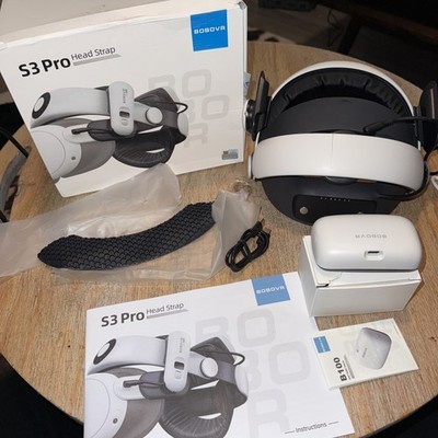 BOBOVR S3 Pro Battery Head Strap Accessories Air Cooling System and 10000Mah