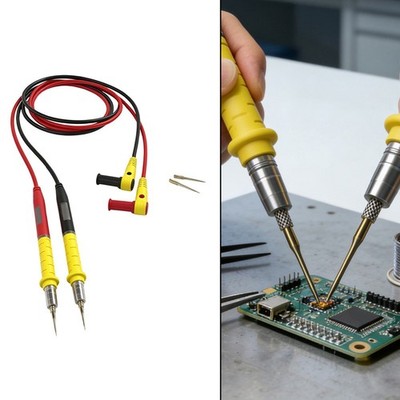 Test Probe Pen Compatible with Most Digital Multimeters - 110.5 cm Length