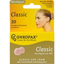 OHROPAX Classic Ear Plugs Pack of 20