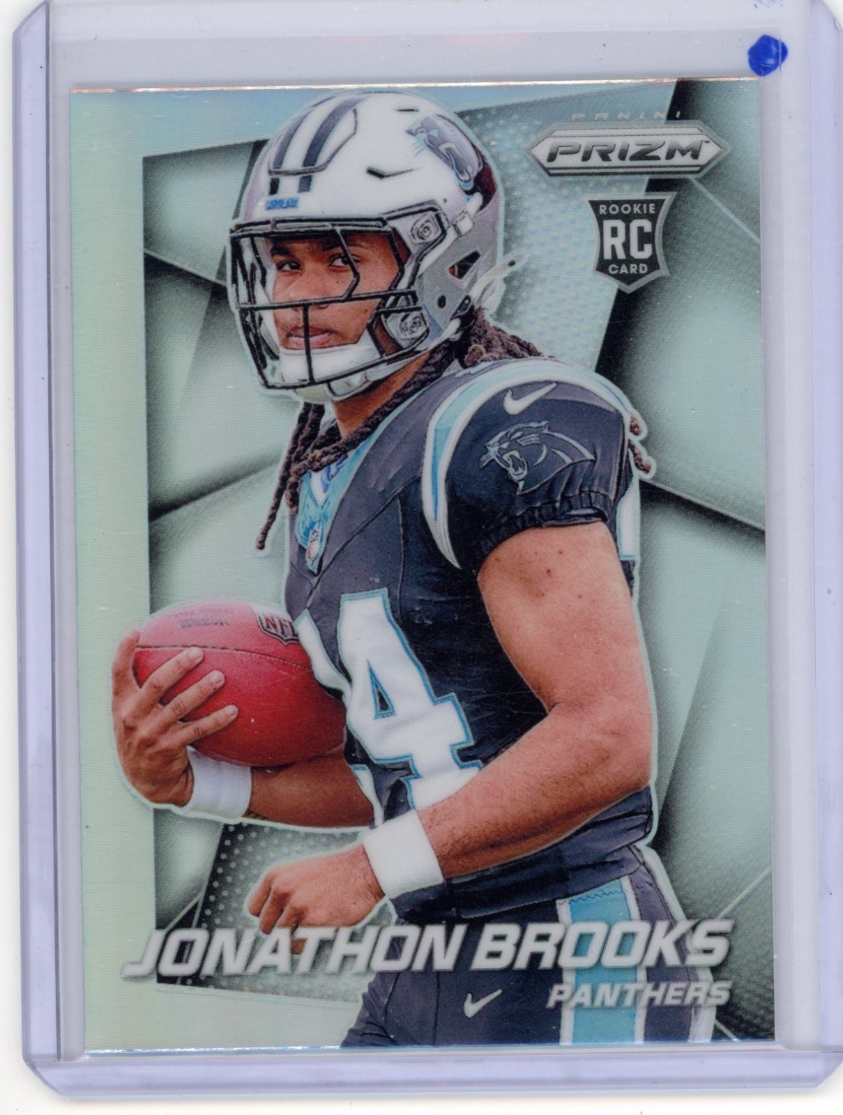 2024 Panini Prizm #7 Jonathon Brooks Prizm Flashback Rookie Silver Prizm RC