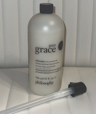 Philosophy Pure Grace Shampoo Shower Gel Bath 32 oz Pump New