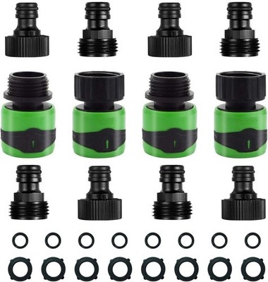 Garden Hose Quick Connect Male and Female- Quick Link and Disconnect- Easy to Op