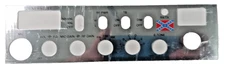 Original General Lee 10 Meter Radio Faceplate Latest Version Replacement