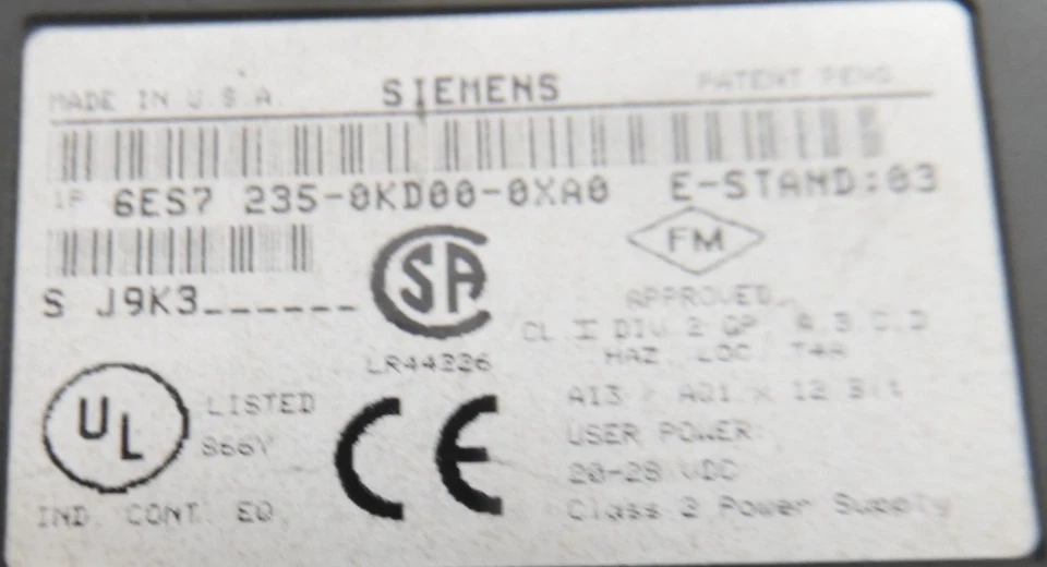 1P 6ES7 235-0KD00-0XA0, SIEMENS - Image 2 of 4
