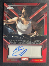 2025 Topps Chrome Deadpool Henry Cavill as The Cavillrine Red Auto 1/5 The Alpha
