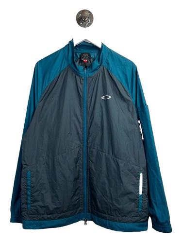 HOUSTON 80s Flight Jacket Nylon Gray L Plain Vintage Durable | eBay