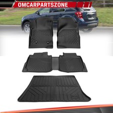 All Weather Floor Mats Cargo Liner For 2012-2017 Chevrolet Equinoxgmc Terrain