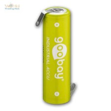 AAA / AA Akku-Zelle mit Lötfahne 0,8Ah/2,1Ah 1,2V, Flat-Top Akkus NiMH, anlöten