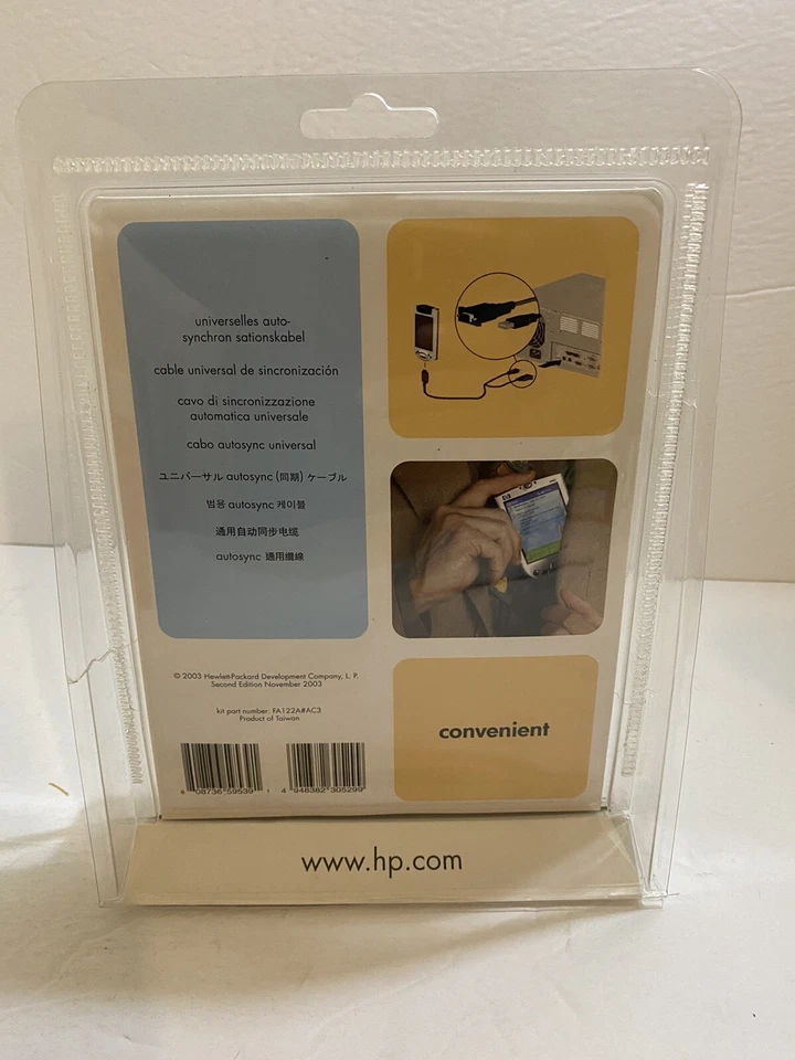 Genuine HP iPAQ Universal Autosync Cable USB/Serial, FA122#AC3, New. - Image 2 of 2