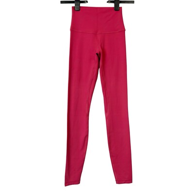 Lululemon Align High Rise Pant 28  Womens Size 2 Vintage Rose Pink Leggings