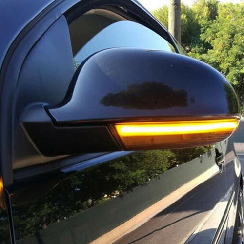 2 Dynamic LED Mirror Indicator Turn Signal Light For VW Passat B6 Jetta Golf MK5 - Picture 4 of 12