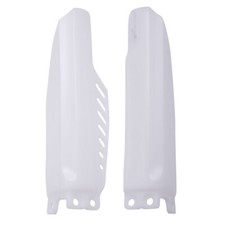UFO Lower Fork Cover Set White For Honda CR85R 2003-2007