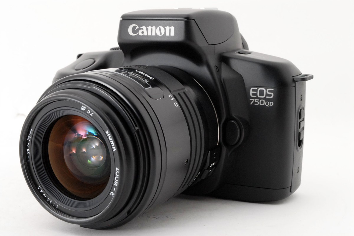 Exc+5] Canon EOS 750QD 35mm SLR Film Camera / Zoom AF-ε 28