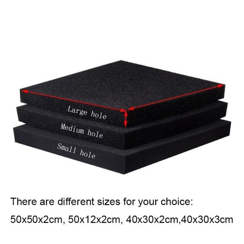 Bio Sponge Filter Media Pad Cut-to-fit Foam up to 20"x20"x2" Aquarium Fish Tank - Picture 7 of 12