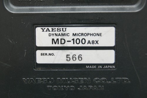 Yaesu MD-100A8X Dynamisches Tischmikrofon für FT-1000 FTDX-3000 - Bild 13 von 14