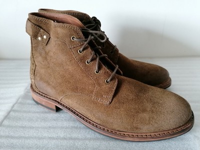 clarkdale bud khaki suede