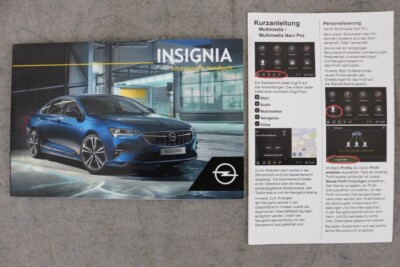 OPEL Insignia Infotainment System - Betriebsanleitung ''April 2020'' Handbuch