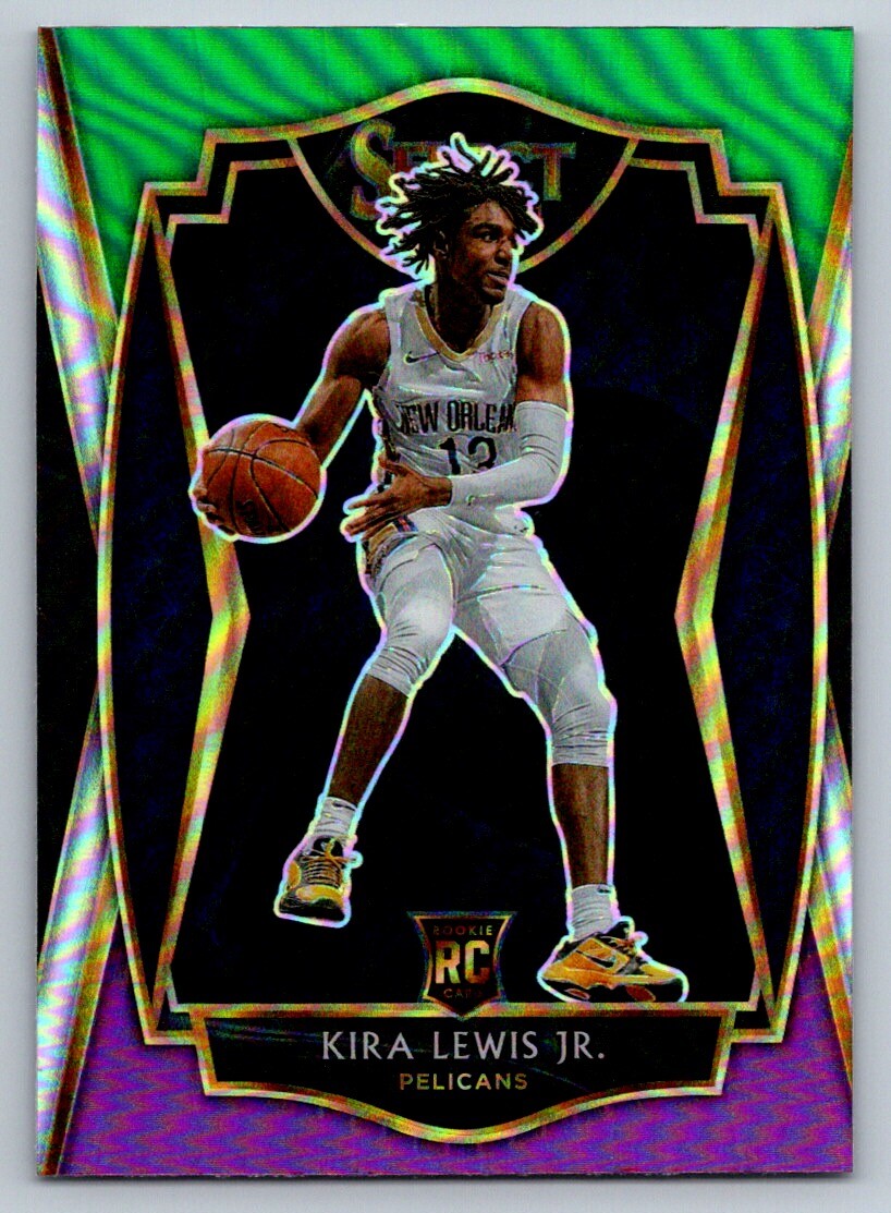 Kira Lewis Jr. 2020-21 Select Green White Purple Prizm #178