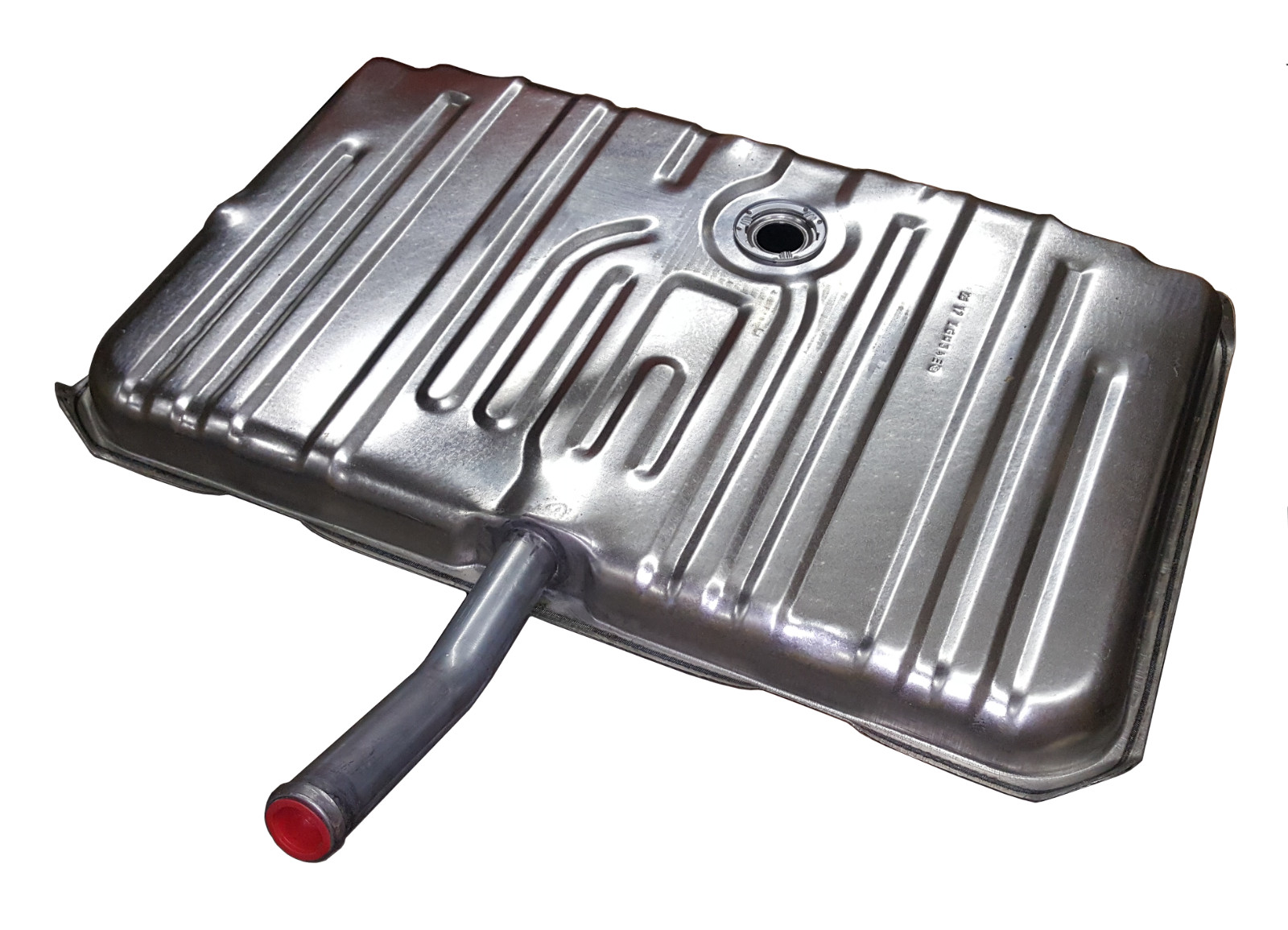 1970 Monte Carlo gas tank kit 3/8" Sending unit, Straps, pad OE steel finish