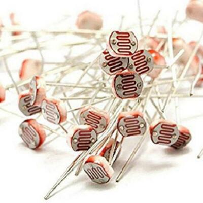 30x Fotowiderstand LDR 5528 LDR5528 GL5528 5mm Foto Resistor Photowiderstand