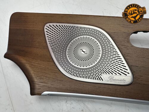 2020-2025 MERCEDES GLE GLS DASH / CONSOLE / DOOR INTERIOR TRIMS SET BROWN WALNUT - Picture 13 of 24