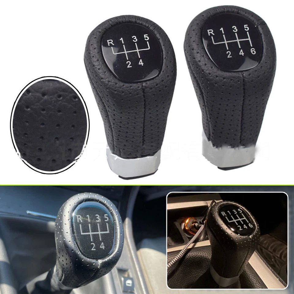 Perilla de cambio de marchas manual de 5/6 velocidades para 1 3 5 6 7 Series X1 X3 X4 X5 X6 Z4 Z5 Z8 M Foto 2 de 4
