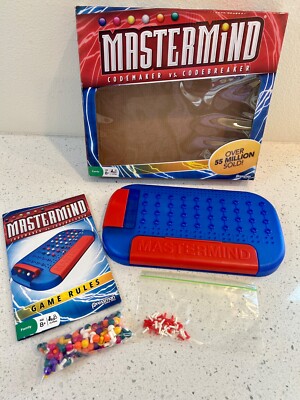 MASTERMIND Codemaker vs. Codebreaker Brain Challenge Game - 2015 Pressman - NEW!