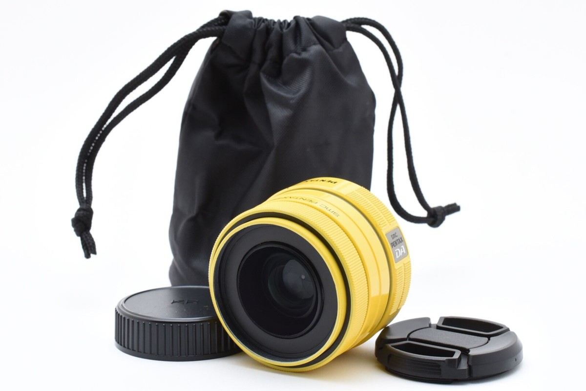 SMC PENTAX DA 35mm f/2.4 AL Wide angle Lens Yellow