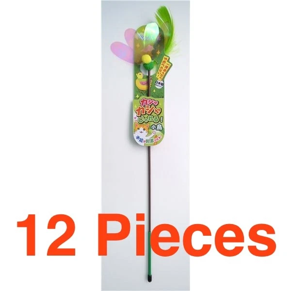 Petz Route Cat Toy Kasha kasha Jyareru Small Bird 12 Pieces Set Foxtail grass
Opens in a new window