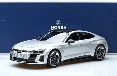 1/18 Audi GT RS E-Tron (Silver) Diecast Model Car by Norev